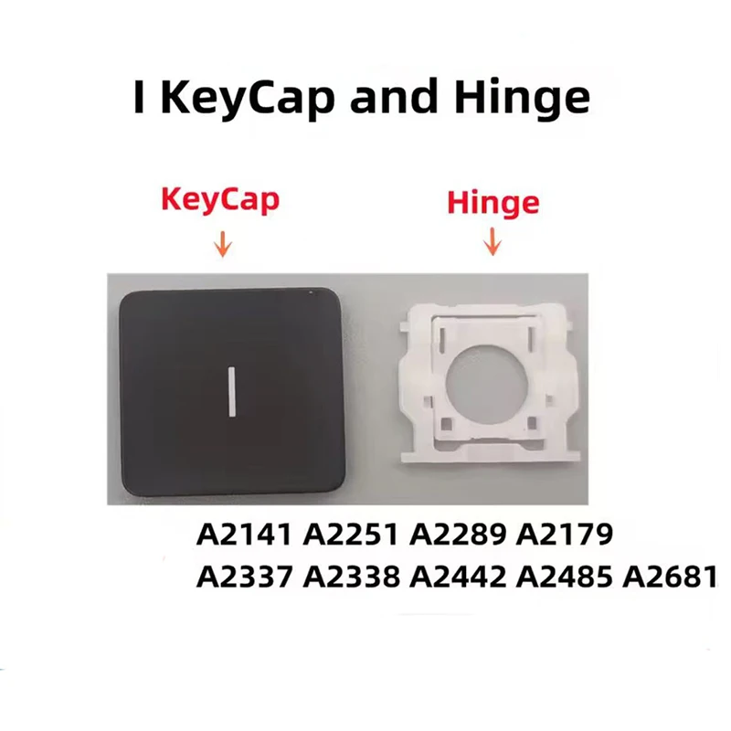 

Запасные индивидуальные колпачки клавиш и шарниры для MacBook Pro/Air A2141 A2289 A2251 A2179 A2337 A2338 A2442 A2485 A2681