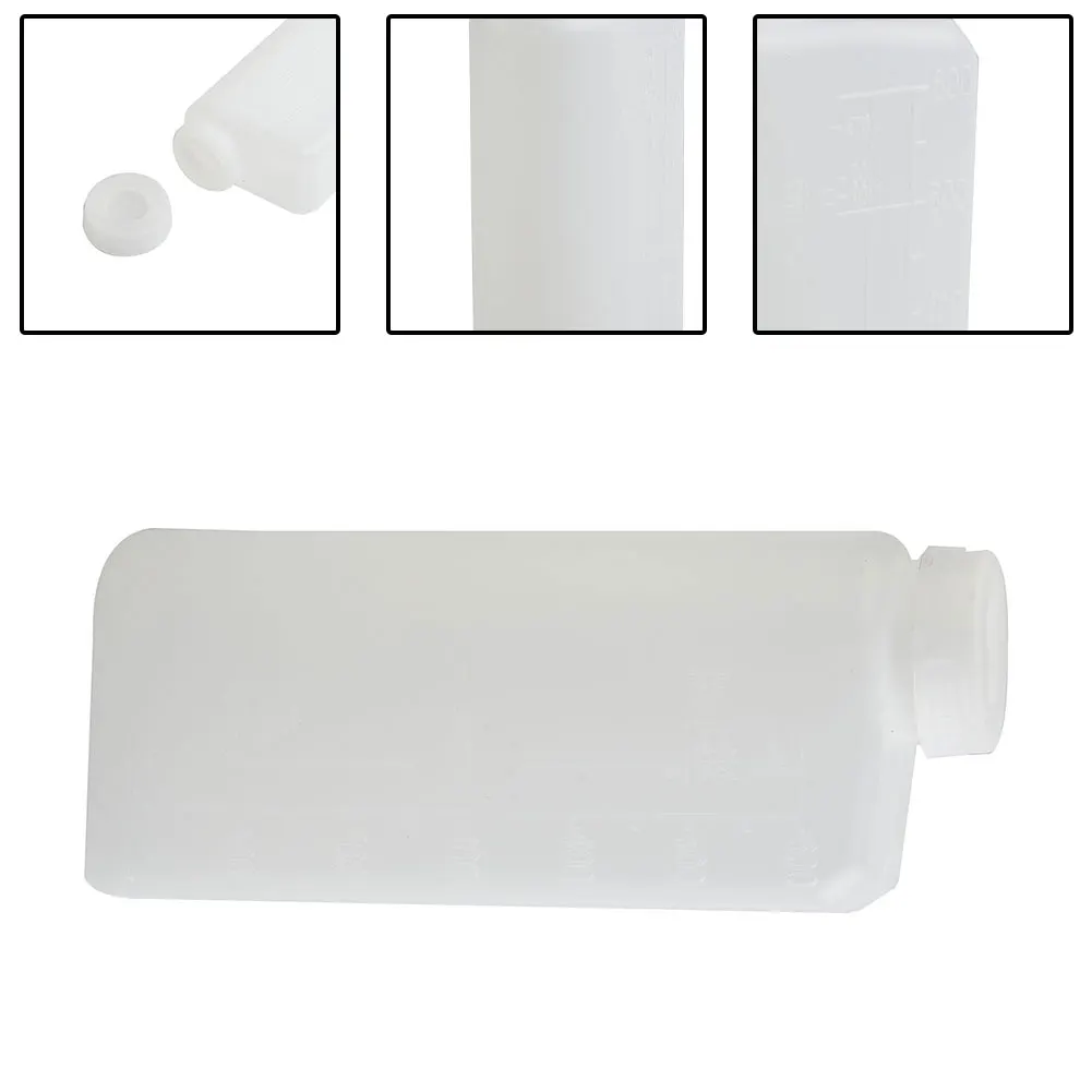 

1pc Oil Mixing Bottle 600ML 2-Stroke Oil Petrol Fuel Mixing Bottle Container For Chainsaw 20:1 25:1 Gardening Tools Parts