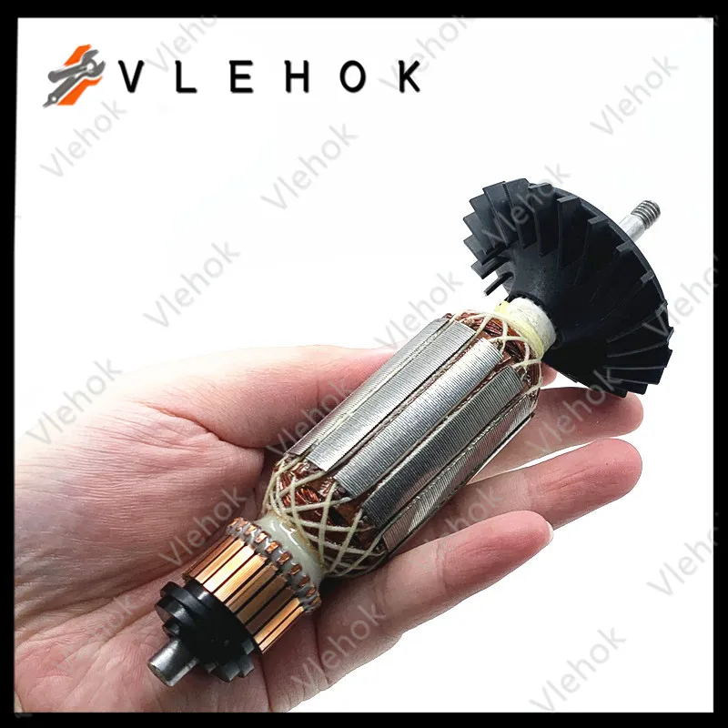 

Ротор якоря AC220V-240V для угловой шлифовальной машины BOSCH GWS 750-100 GWS 750-125 GWS750-100 GWS750-115 GWS750-125