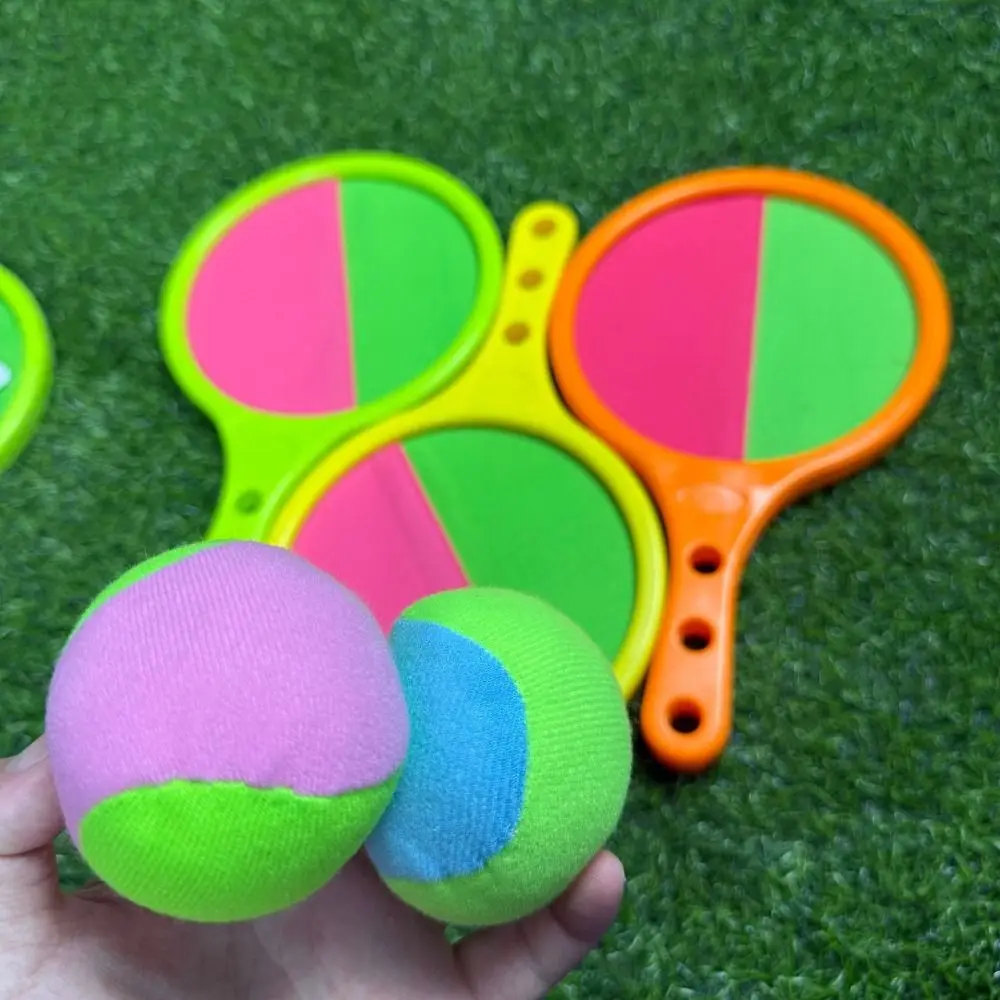 

Disc Paddle Toss and Catch Ball Set Fun Design Tennis Style Suction Cup Ball Target Sensing Training Adhesive Ball