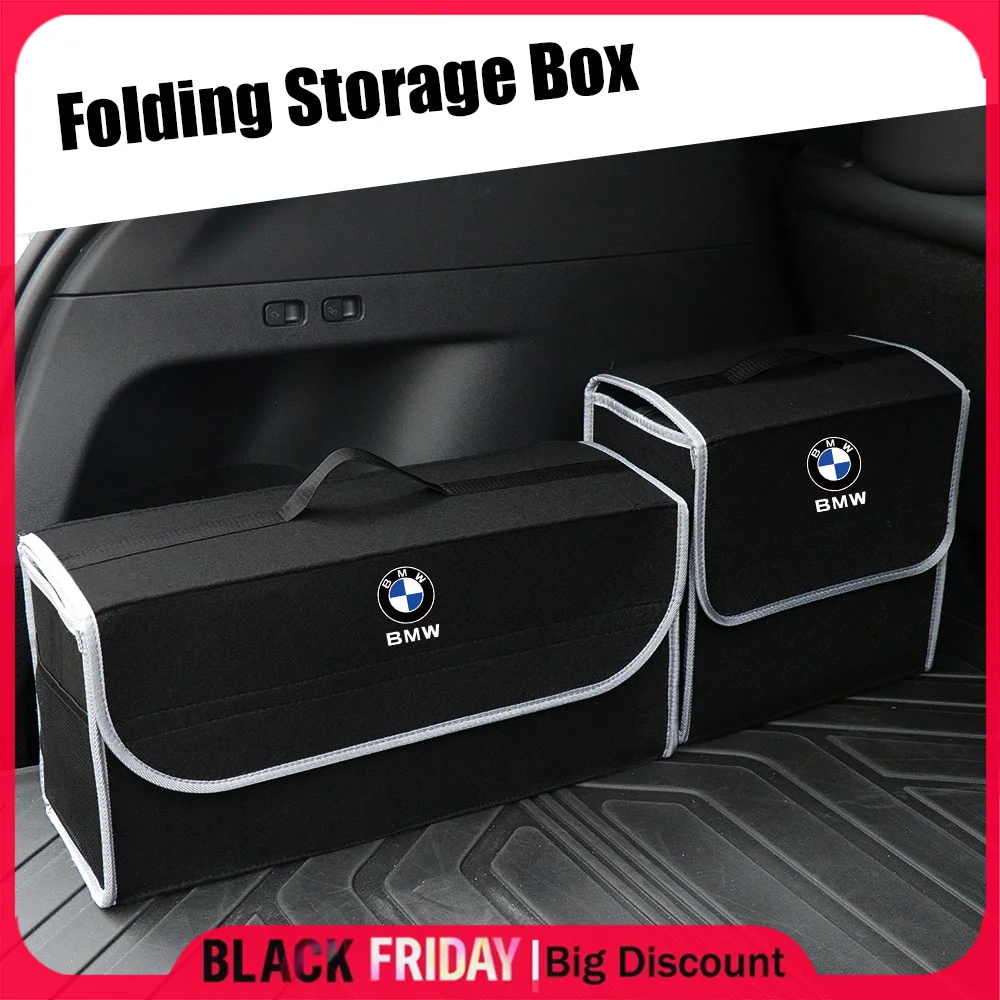 Car Trunk Stowing Tidying Storage Box Travel Organizer Bag For Bmw 3 2 5 Series M F30 X5 E53 M3 M5 E91 E60 X3 F25 M2 E90 F10 E46