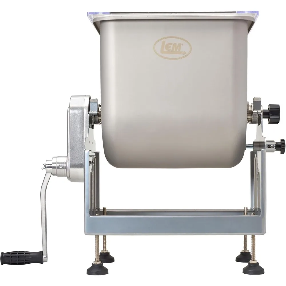 50 Pound Capacity Tilt Meat Mixer, Stainless Steel, Motor or Grinder Not Included