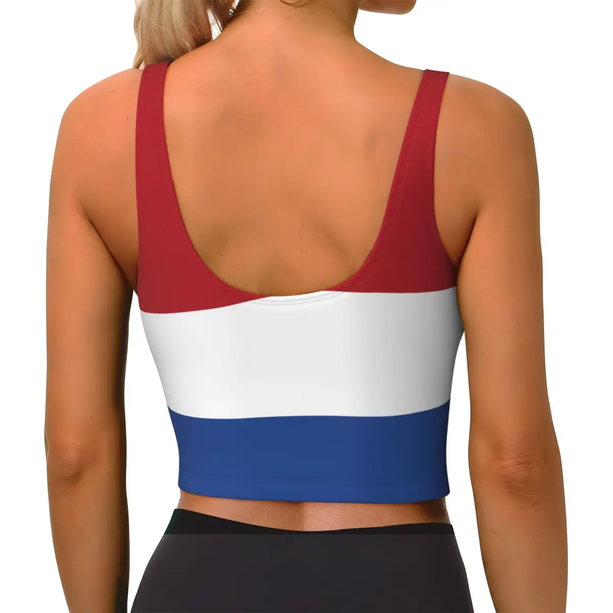 Sports Bra Women Running Yoga Clothes Vest Netherlands Flag Gathering Fitness Vest