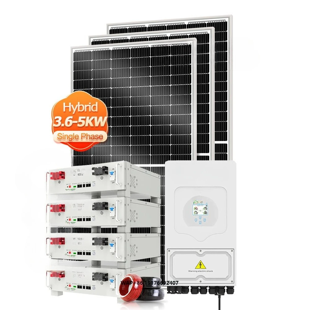 Deye Hybrid Solar System Solar Power Generator System 5KW 10KW for Home Use