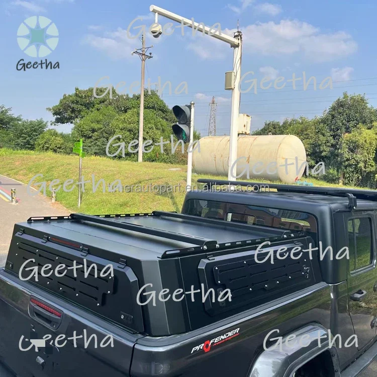 

OEM Pickup Offroad Truck Cap Back Camper Shell 4X4 2021 Jeep Gladiator Tonneau Bed Cover Canopy Half Height Canopy