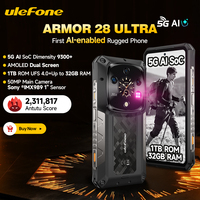 【2025 New】Ulefone Armor 28 Ultra 5G AI Rugged Phone 1TB ROM Up to 32GB RAM Smartphone Android 6.67\