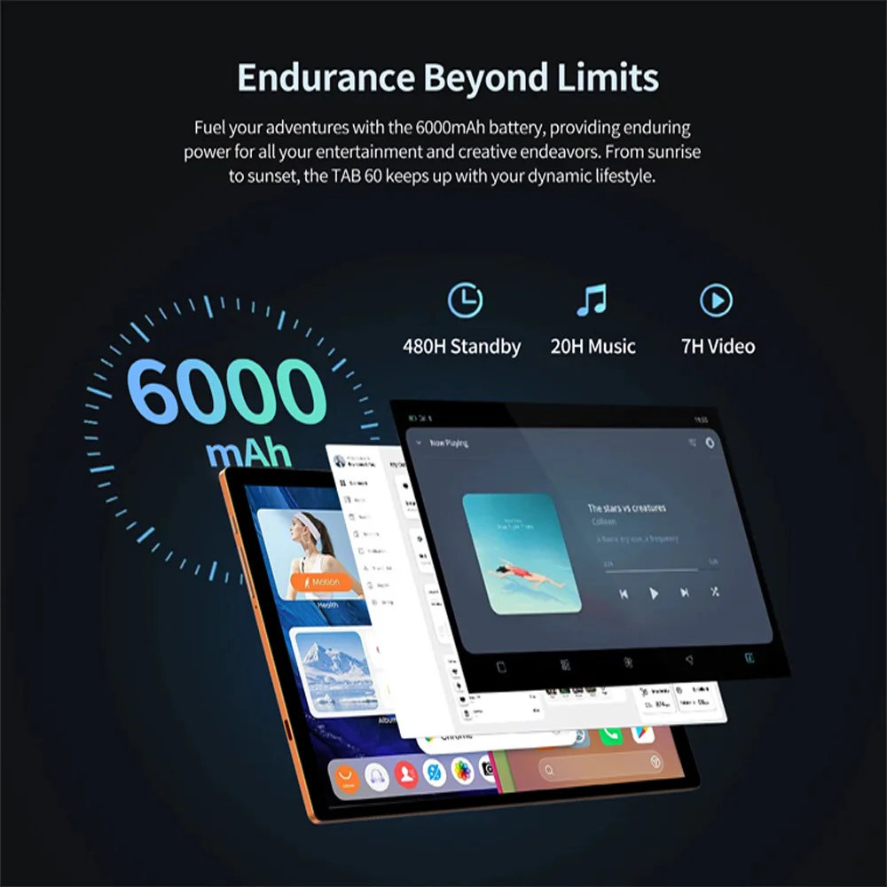 Novos Tablets de 10,1 Polegadas 2026 com Chamada 4G, Dual SIM, Câmeras Duplas, 8GB+128GB, Bluetooth 4.0, Wi-Fi, Tablet PC Android 13