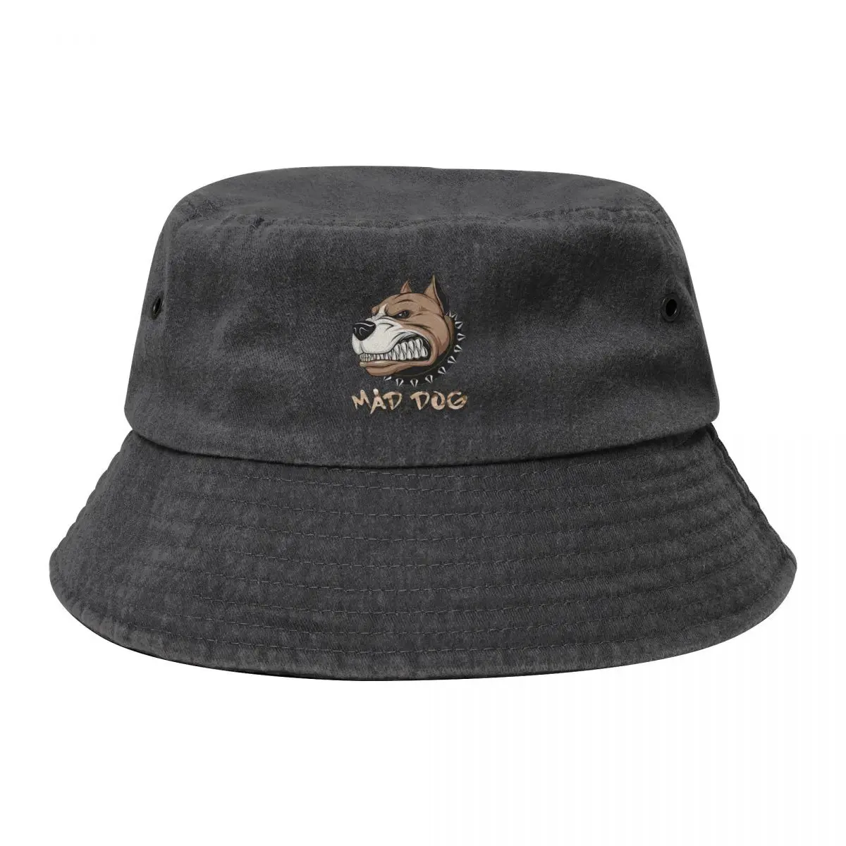 

Mad dog Bucket Hat Rugby Gentleman Hat Unique hats Caps Male Women's