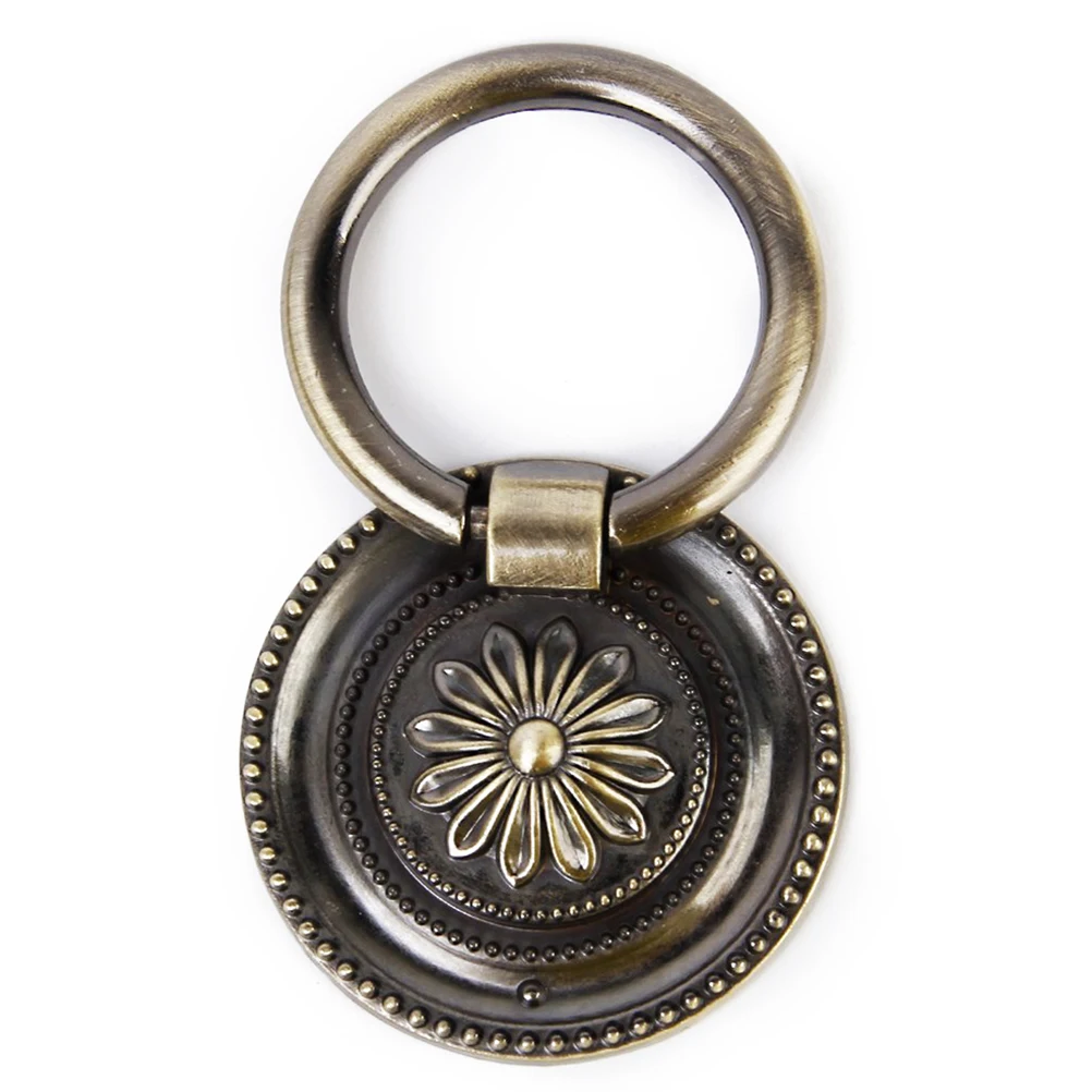 

2 Pair Bronze Cabinet Handles Vintage Brass Drawer Pulls Kitchen Furniture Door Knobs Zinc Alloy Hardware Style