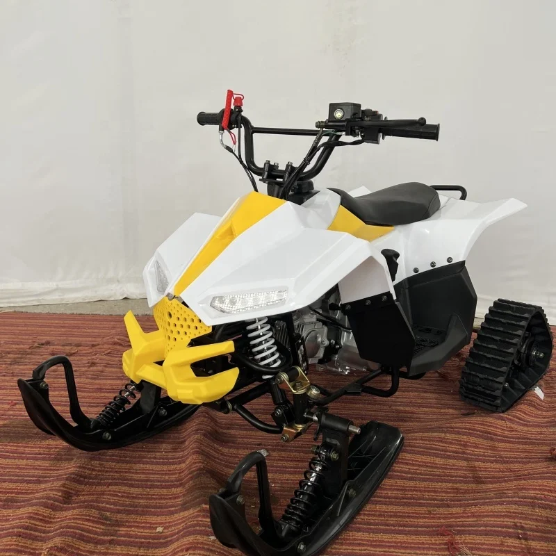 125cc ATV Sneeuwscooter Rupslee Cross Country Ski Voertuig Rupsvoertuig