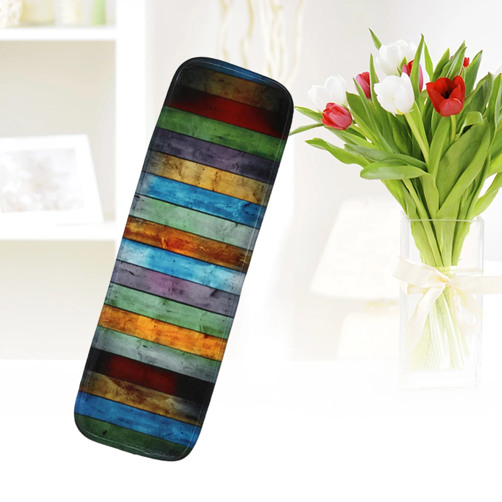 

5Pcs Stair Treads Non Slip Indoor Carpet Rugs Washable Stairs Peel Stick Back Polyester Material Water Absorbent Easy Clean Pet