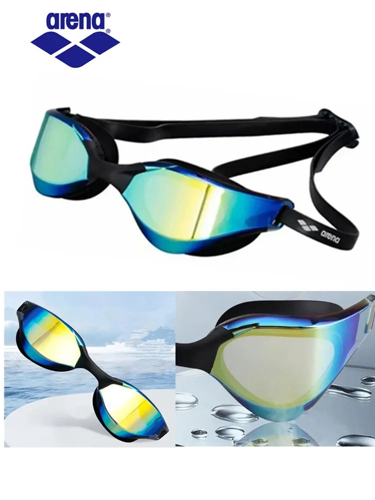 Aremd 25 Jahre Professionelle Renn-Schwimmbrille Wasserdicht Beschlagfrei Hochauflösend UV400 Wettkampf-Trainings-Schwimmausrüstung – Detail 9
