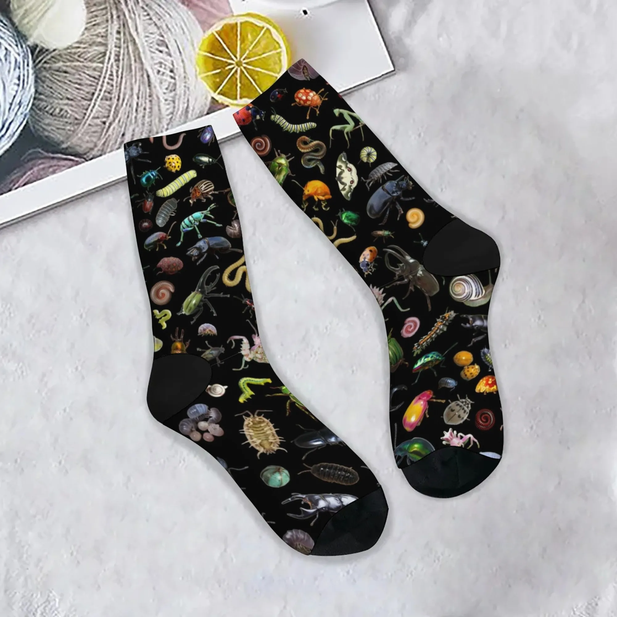 Neuheit Harajuku Retro Reptil Tier Druck männer Socken Bequeme Atmungsaktive Nicht-slip Socken Straße Hip Hop Crew Socken Spaß geschenk