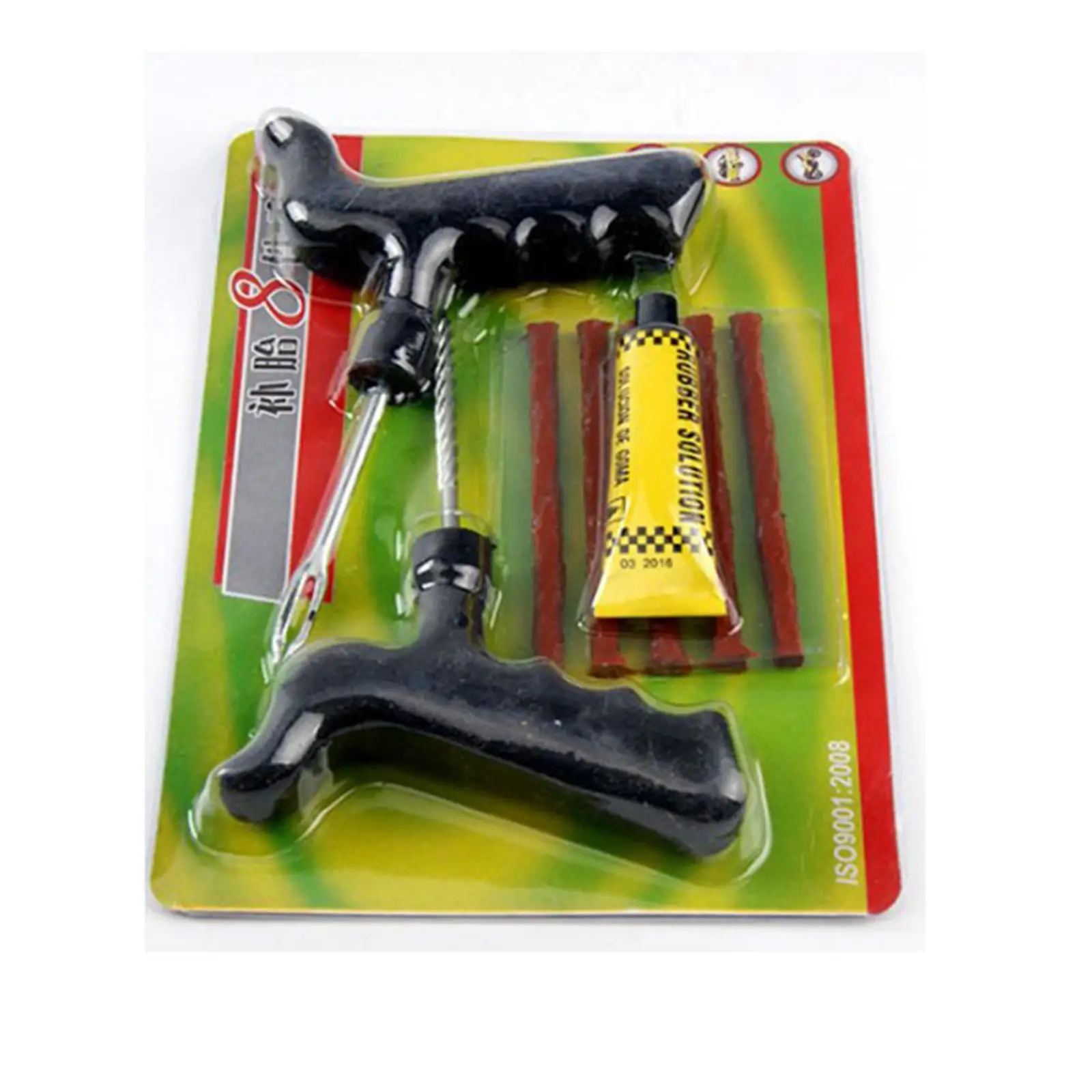 

Tire Plug Kit Heavy Duty Stainless Steel Patch Tools for Tire Fitting Accessories Tubeless Car Motorcycle Truck