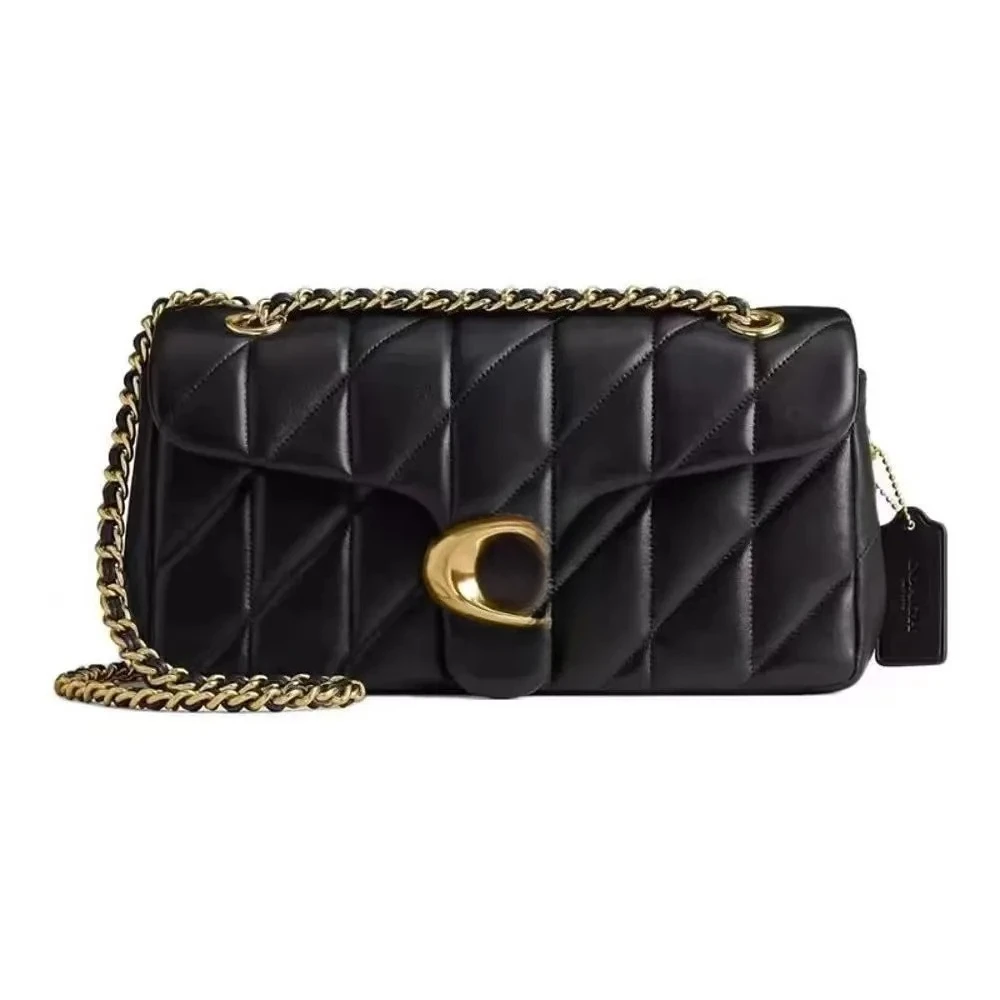 

Sac à chaîne à motif diamant de haute qualité, sac messager à bandoulière, petit sac carré