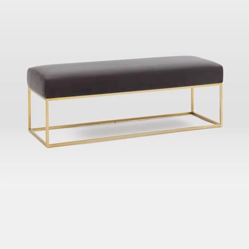 مقعد قدم جمالي كبير الحجم، تصميم إبداعي، مقعد داخلي فاخر لتوفير المساحة، أثاث موبليس على الطراز الصيني