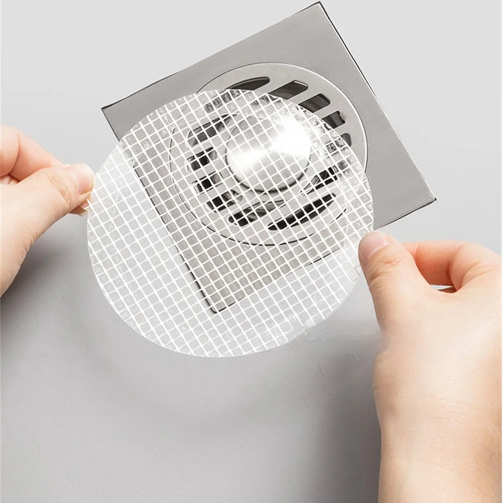 Anti-blocking Artifact Easy To Use Hair Filter Multipurpose Disposable Kitchen Sink Leak Anti-clogging Floor Drain Stickers