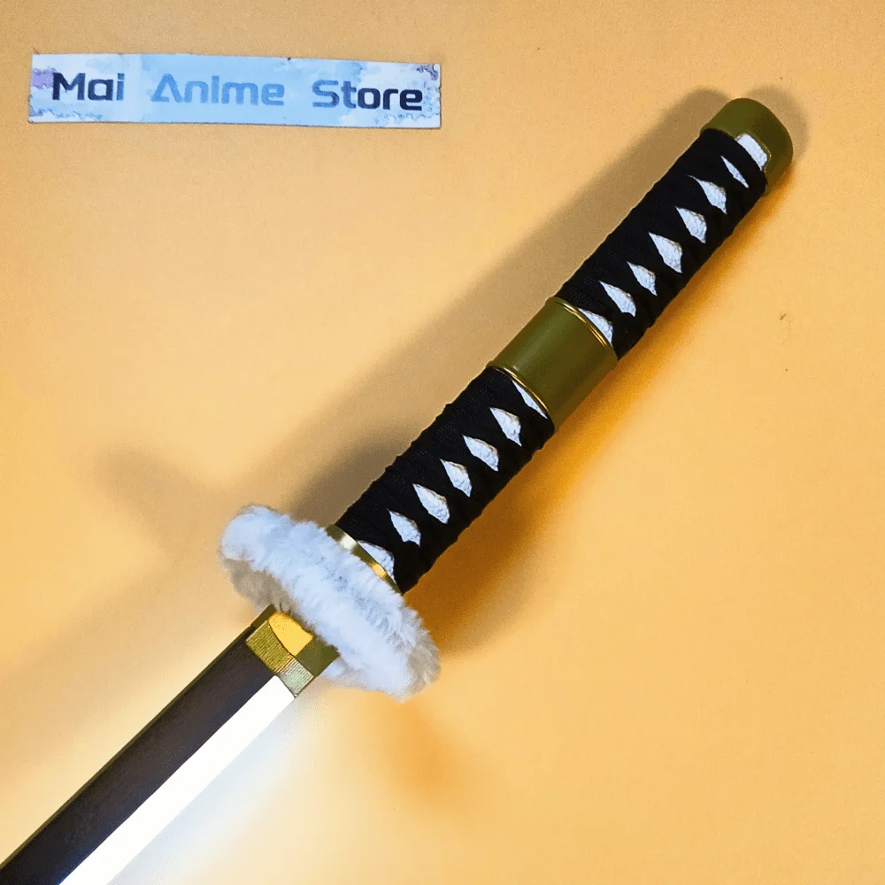 40in رورونوا زورو كاتانا أنيمي زورو تأثيري الدعامة السيف المضيء مع مصباح ليد حجم حقيقي كاتانا الساموراي صابر لعبة غير حادة هدية #5