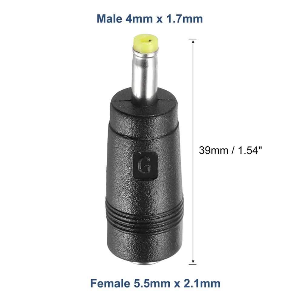 5-teiliges DC-Netzteil-Konverter-Set – 5,5 mm x 2,1 mm Buchse auf 4,0 mm x 1,7 mm Stecker-Adapter für Laptop/PC/CCTV/LED/Router ﻿ – Detail 4