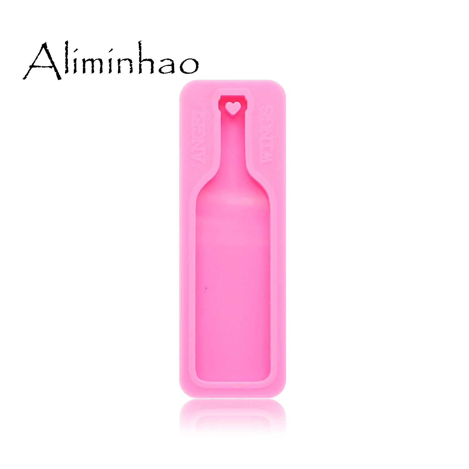 DY0190 Shiny tumbler mold Silicone Molds DIY epoxy mould silicon Resin Crafting molds for Wine bottle shape keychains Mold