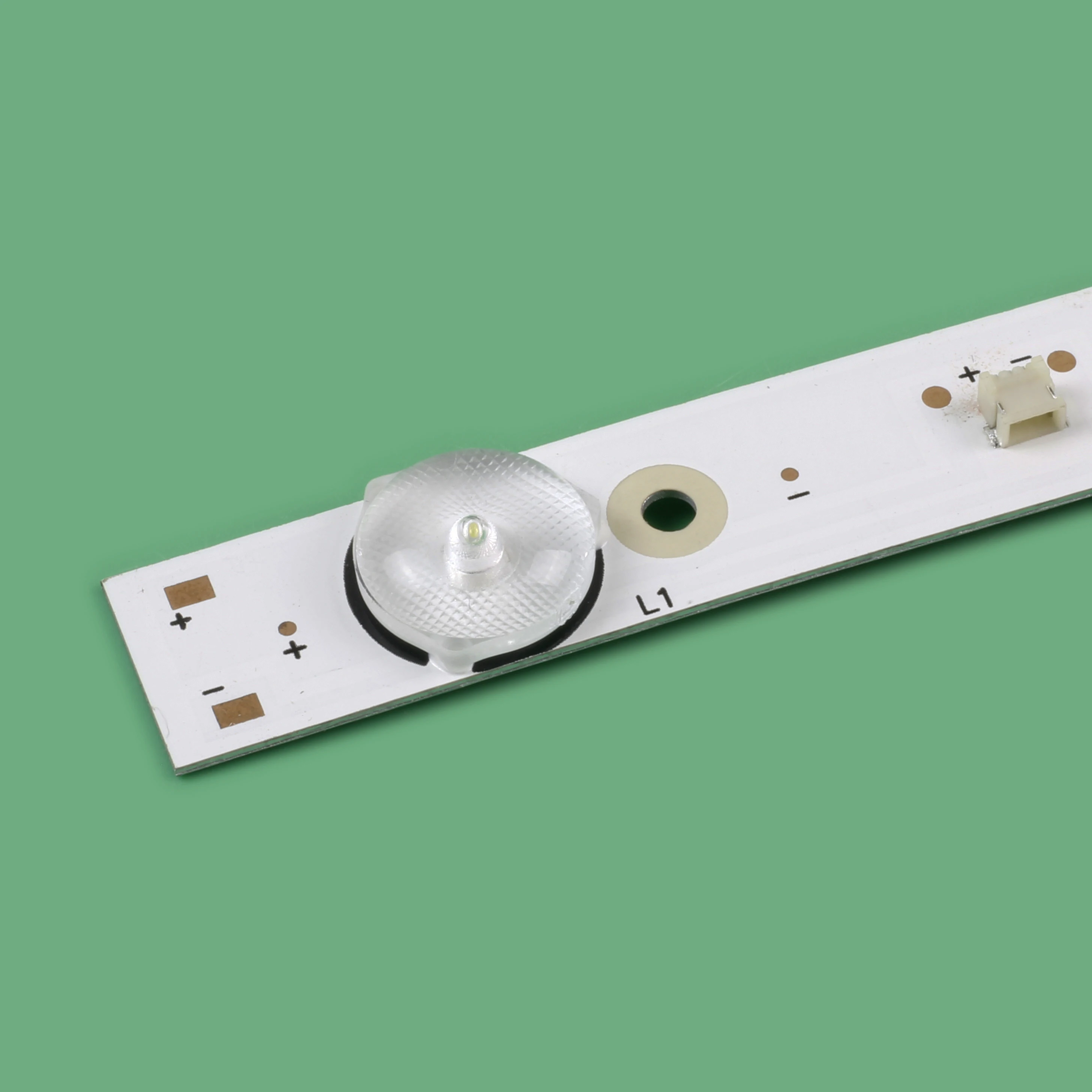 2 szt. Listwa oświetleniowa LED 5 diod led dla MS-L1598 V1 8D32-DNWR-A3205A 32DN 2*5_3030_300MA_30V 6V/LED