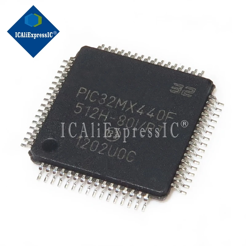 

5PCS PIC32MX440F512H-80I/PT PIC32MX440F512H TQFP-64