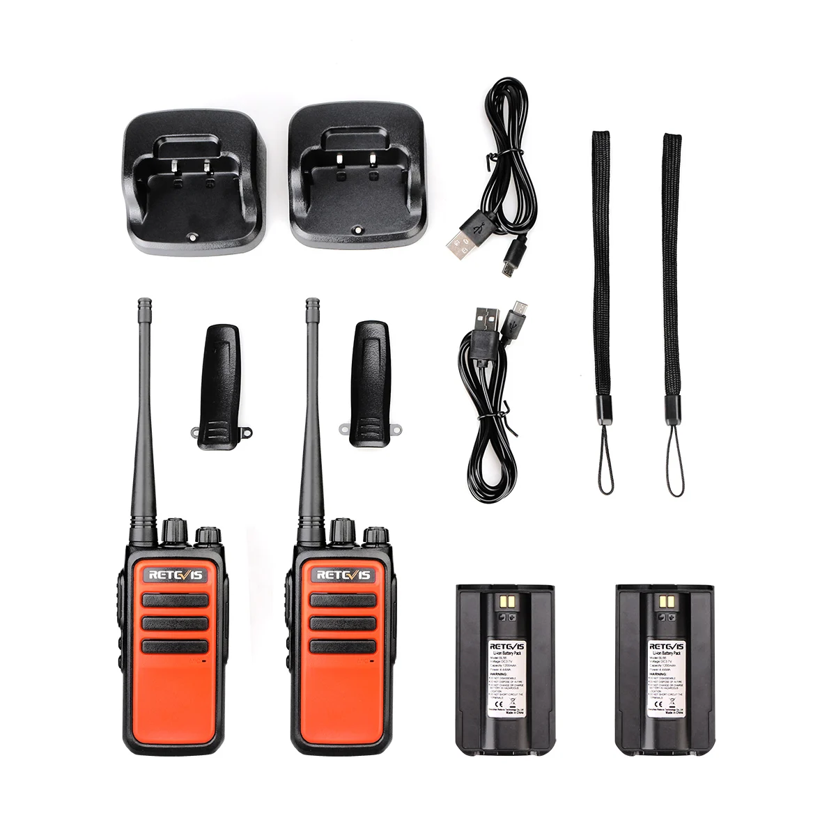 Retevis RT66 Professional wireless Two Way Radio Battery save FRS License-free Walkie talkie 2W 16Channel 1200mAh Handheld Radio