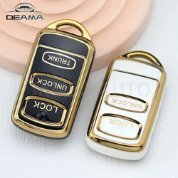 2/3 Button Alarm TPU Key Shell for Mitsubishi Lancer Outlander Endeavor Galant Fob Remote Contro Key Case Cover