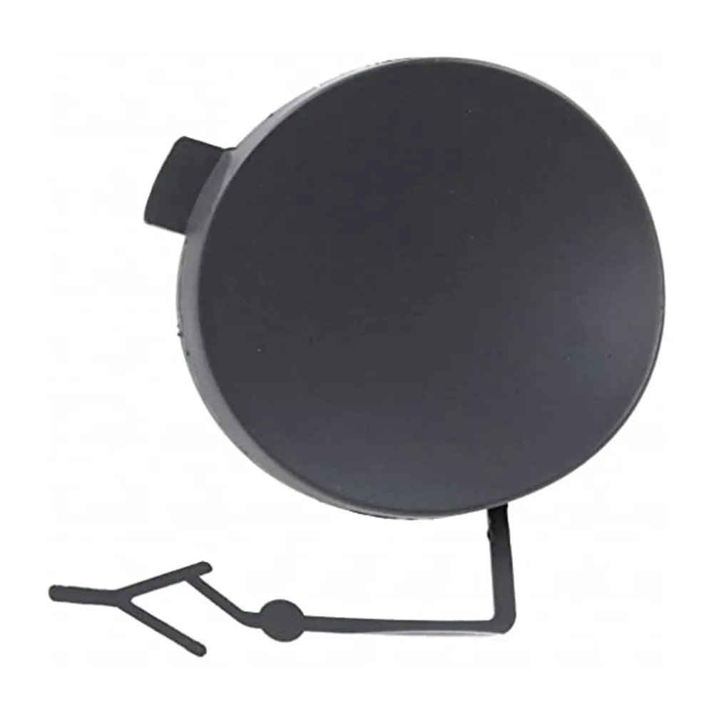 

Bumper Repair Front Tow Hook Cover 2015-2018 Black ABS Material Wear-resistant Non-deformation Quick Installation