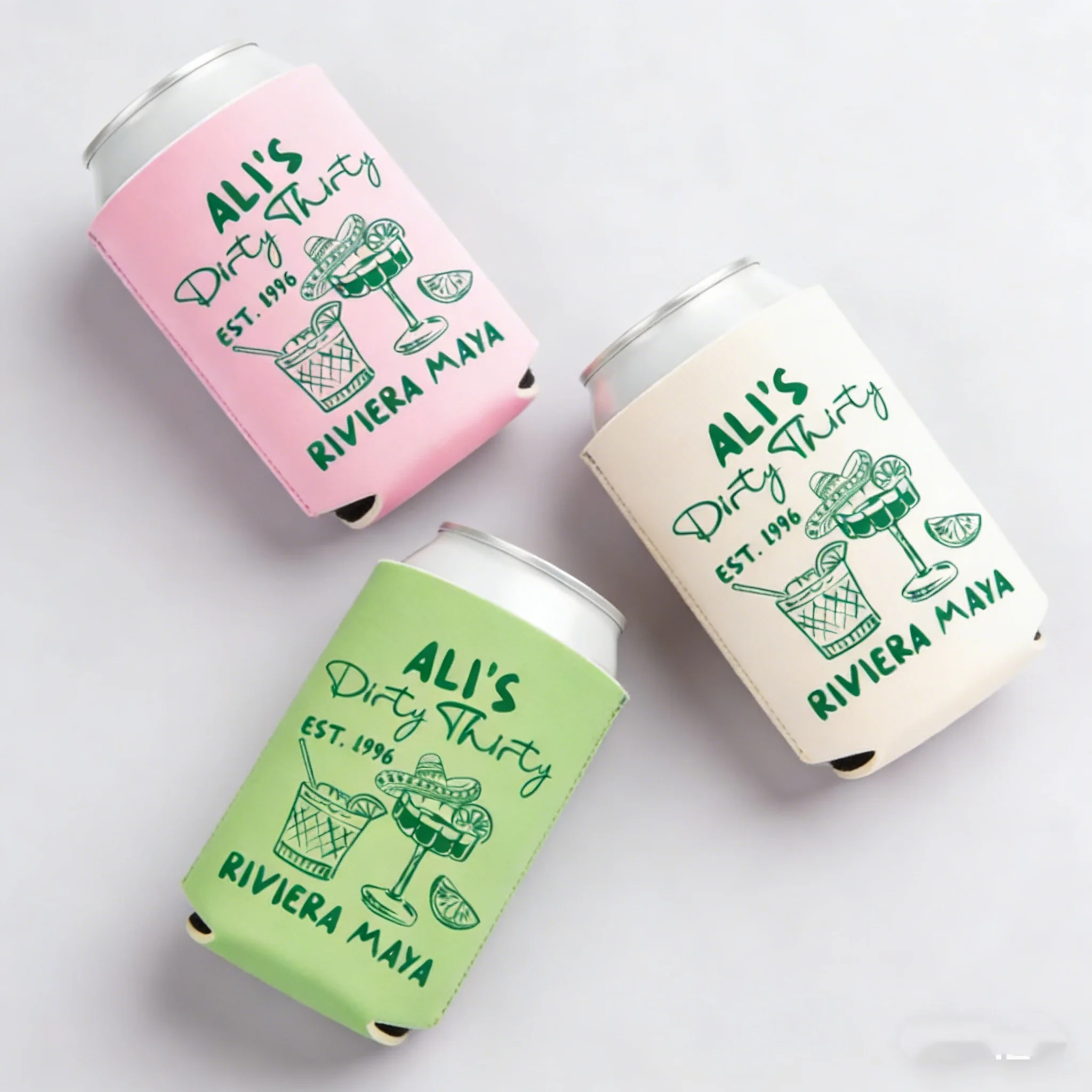 

10/20/30 шт. охлаждающих чехлов для банок в форме лодок, персонализированные чехлы для банок пива, сувениры для мальчишника на заказ