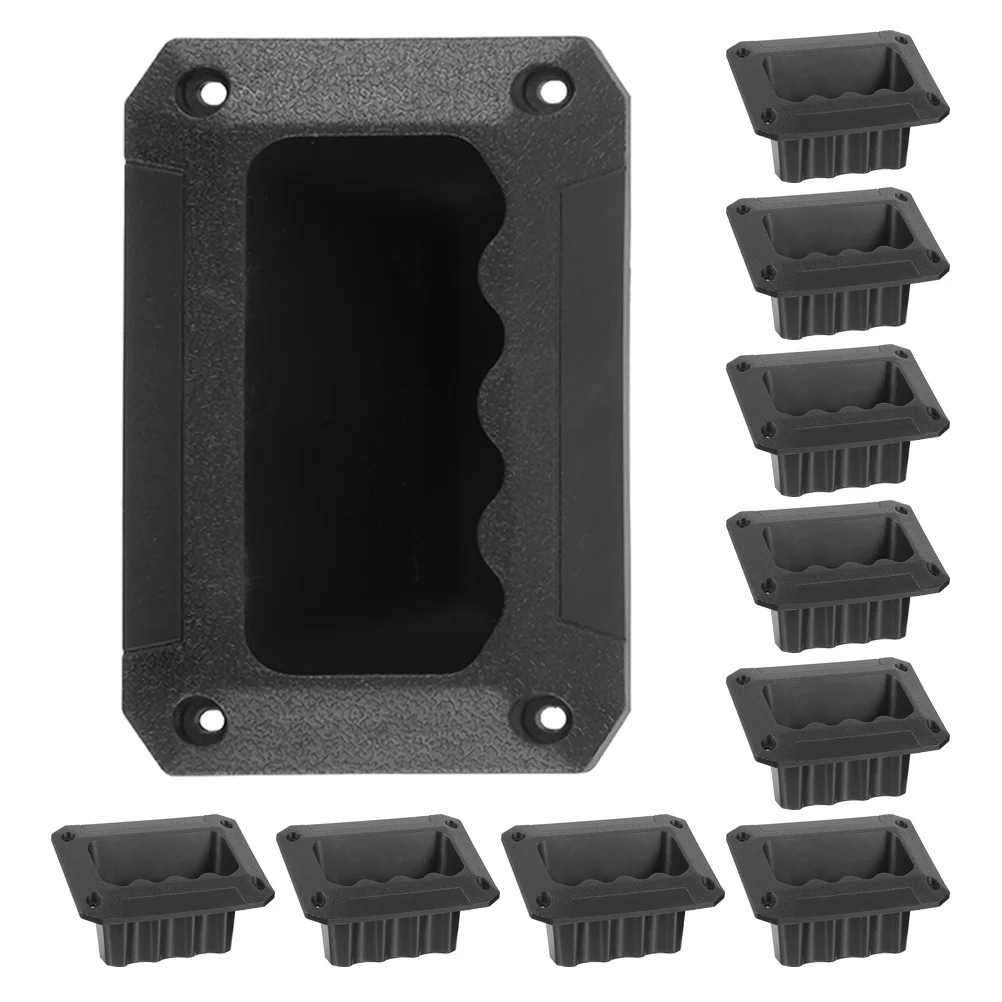

10Pcs Speaker Handle Replacement Durable Plastic Handles Easy Install for Cabinets Subwoofers Audio Parts Speaker Handle