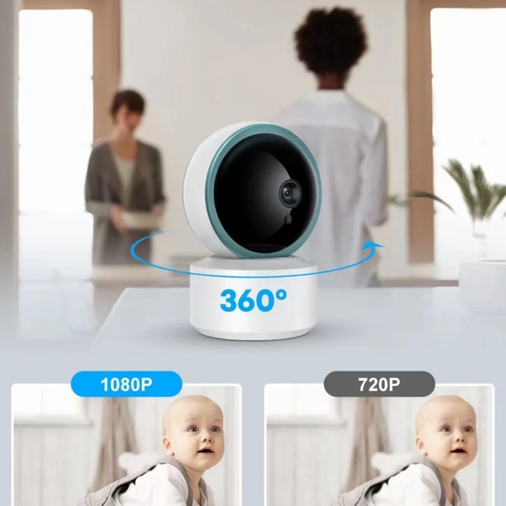 Tuya WIFI Camera 1080P HD Indoor Baby Monitor Smart Home Wireless Night Vision P2P Security Video Surveillance IP Cameras