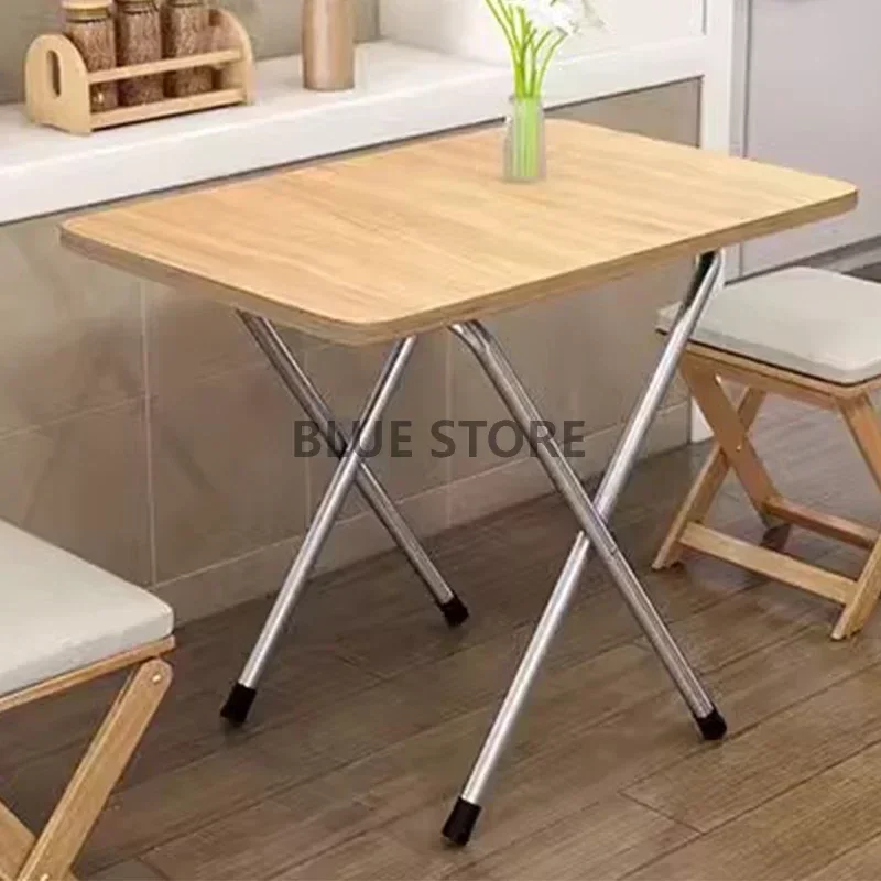 

Folding Onement Dining Table Luxury Wood Nordic Outside Apartment Coffee Tables Kitchen Computer Mesas De Jantar Home Furniture
