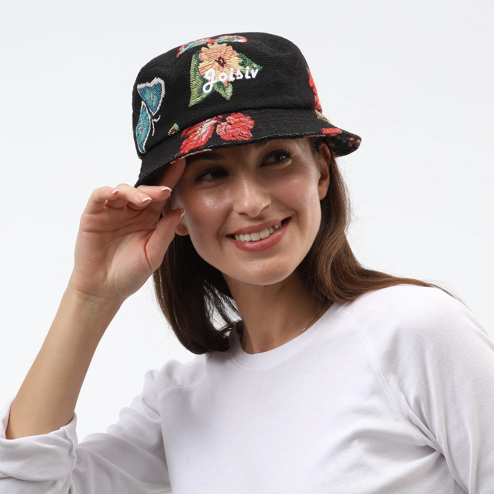 JOISIV New Fashion Printed Casual Bucket Hat, Unisex, Lightweight Breathable Cotton, Ideal for Outdoor Travel, Camping & Leisure