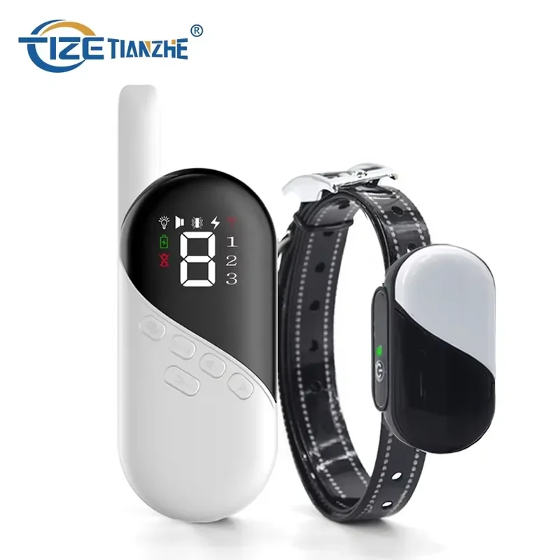 top-dog-training-supplies-new-arrival-safe-rechargeable-remote-control-pet-dog-electronic-shock-collar-for-dogs