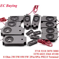 3718 5318 3070 3080 3370 6423 2364 45100 Loudspeaker 8ohm 2W/3W/5W 8R Loud Speaker 2Pin/4Pin PH2.0 Computer LCD Monitor TV Horn