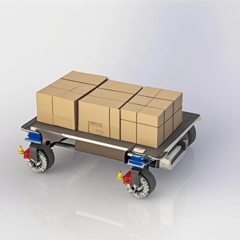 

AGV intelligent handling platform for unmanned intelligent following Intelligent handling trolleys used in warehousing