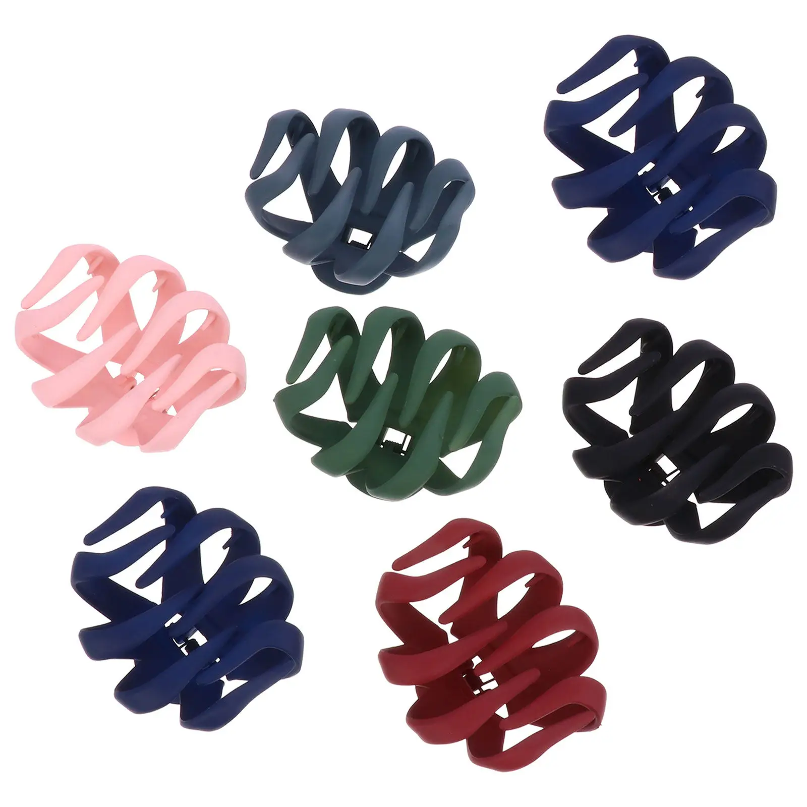 

7Pcs Octopus Hair Claw Clip High-Quality Deformation-Resistant Hair Clamp for Special Occasions Wedding Party Styling Claw Clip