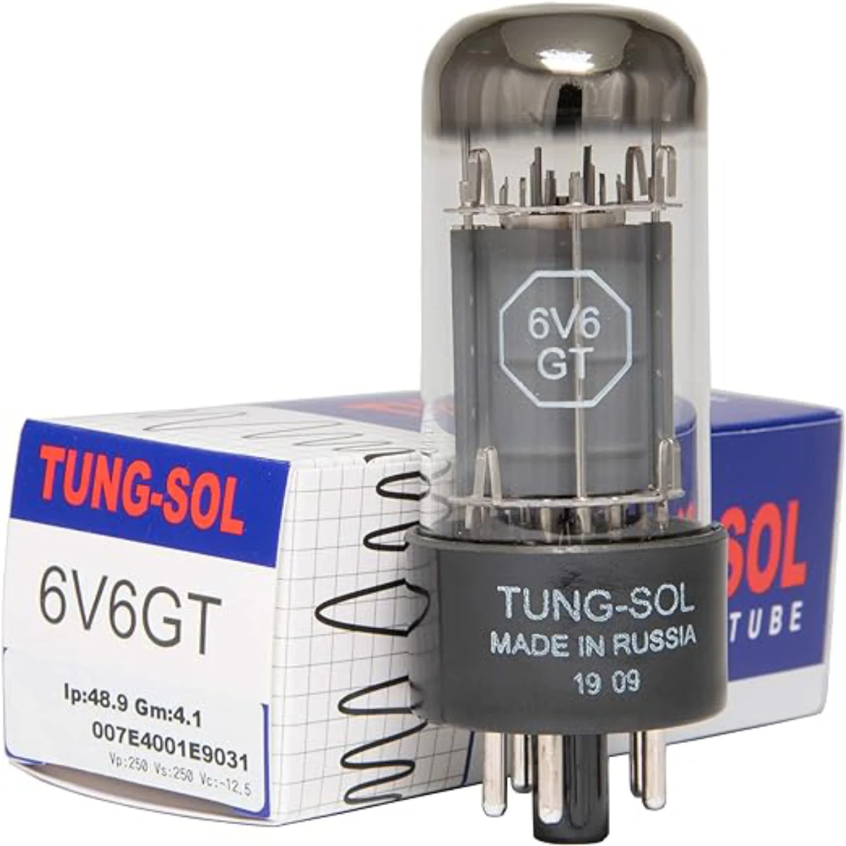 

TUNG SOL 6V6GT Vacuum Tube Genuine Precision Matching Amplifier Replaces 6P6P 6N6C CV511 HIFI Audio Valve Electronic Tube