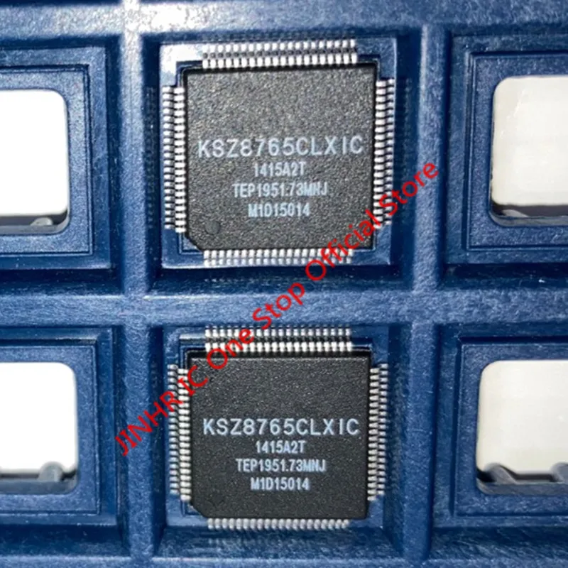 New 1PCS KSZ8765 KSZ8765CLXIC, IC CONTROLLER ETHERNET