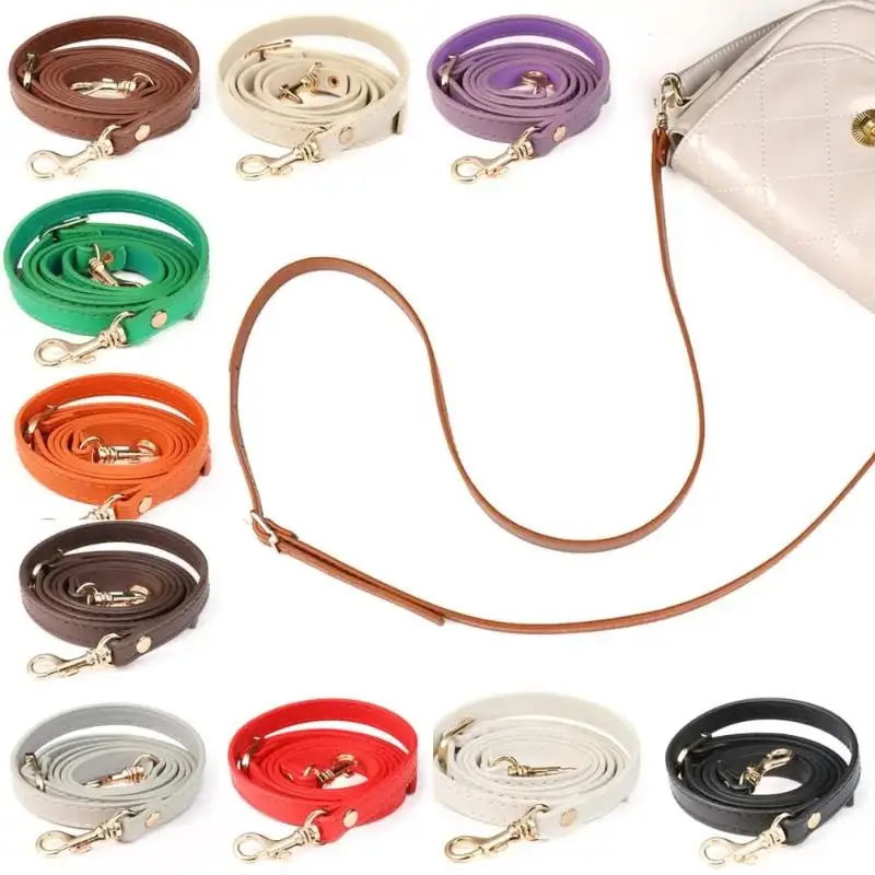 1PCS Stylish 120cm PU Leather Adjustable Strap Replacement for Crossbody Bags and Versatile Bag Handles for Fashionable Outfits