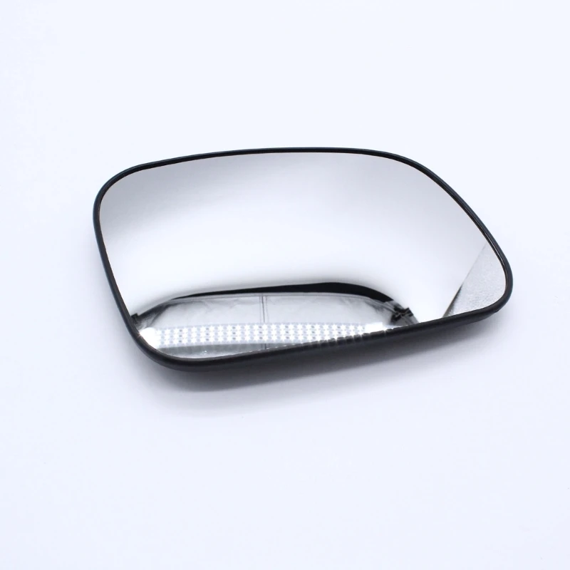 Car Rearview Mirror Front Door Wing Glass Lens with Mount Rack Wide Anti-Glare for Discovery 2 CRD100640 CRD100650