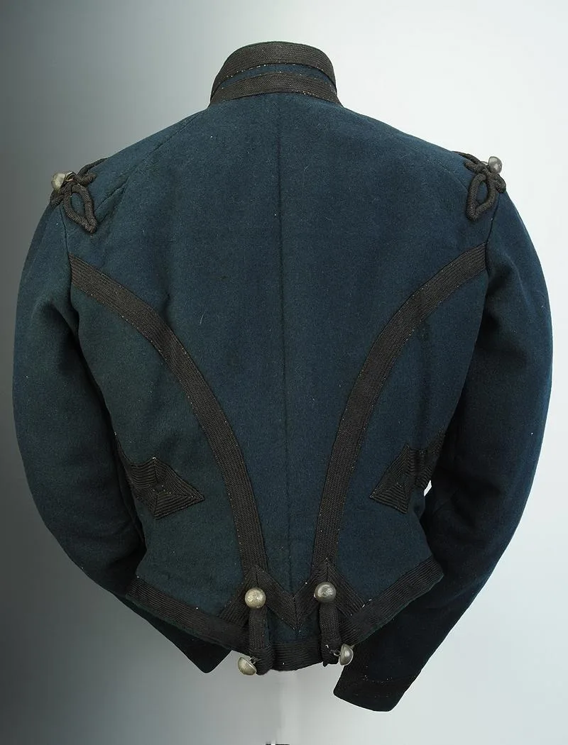 

Men Renaissance Officer Jacket Military Uniform Hussar Jacket Napoleonic British Jacket Victorian Baroque Steampunk Costume