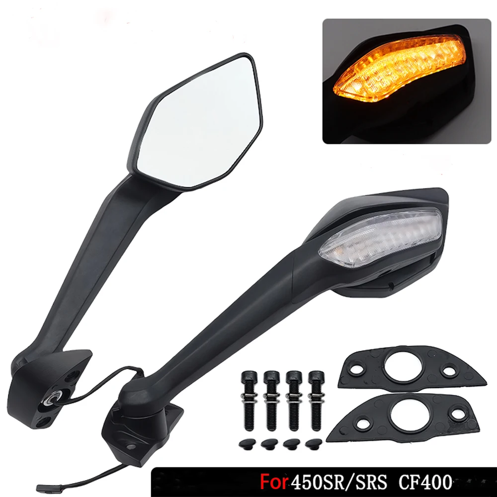 

Motorcycle Original Rear View Mirror Left Right Rearview For CFMOTO 450SRS CF450SR CF MOTO SR450