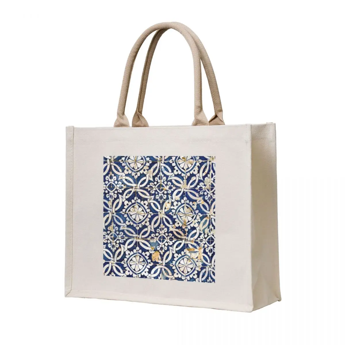 

Portuguese glazed tiles Tote Bag Handbags women hand bags custom tote bag