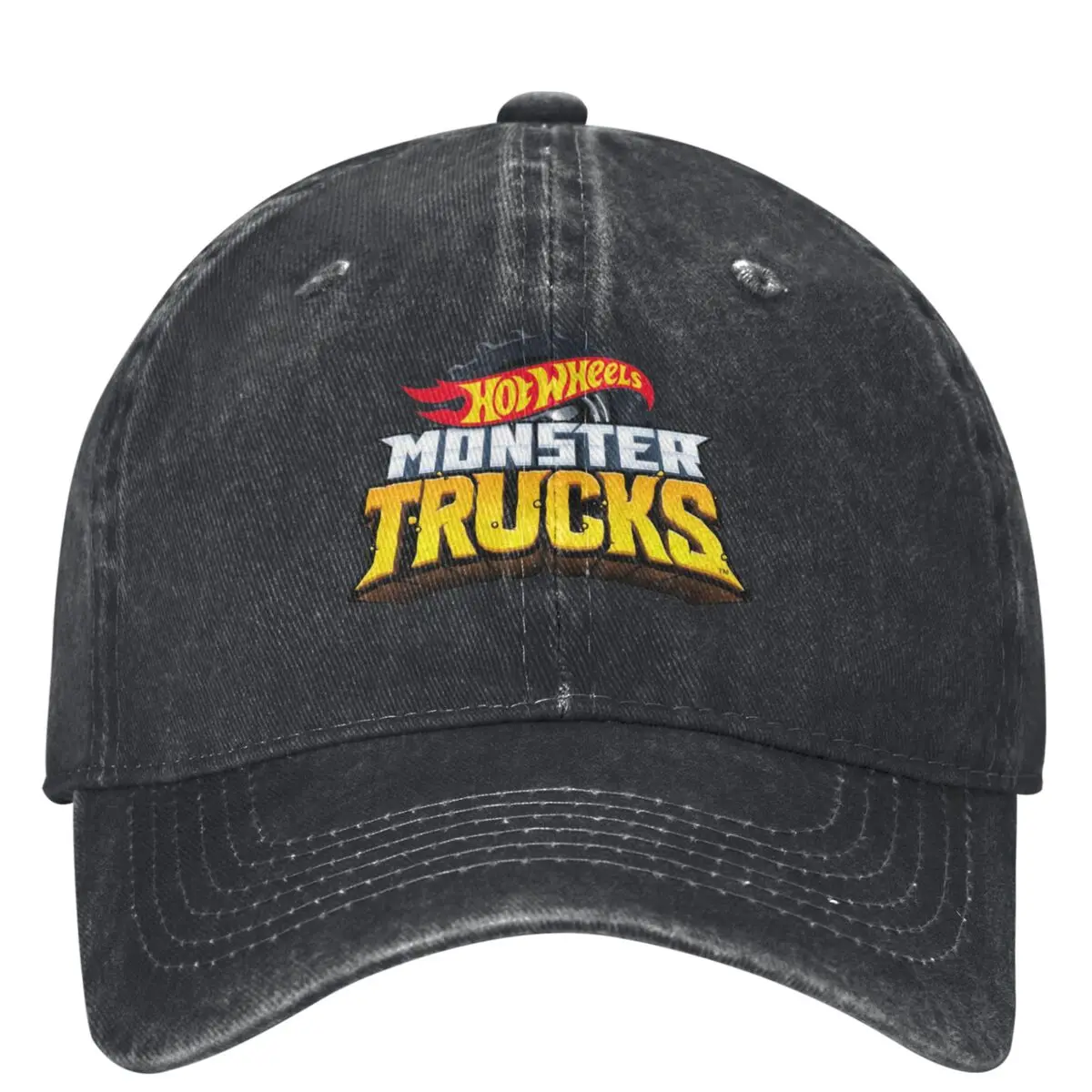 Hotwheels Monster Truck Baseball Cap meme Outdoor Sun y2k Funny Hip Hop Dad Hats Unisex Teens Fashion Design Baseball Caps