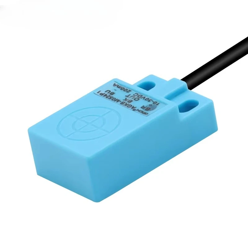 DC-2 Wire NC Square Angle Switch IP67 Shielded LED Indicator 5MM Sensing Distance, Inductive Proximity Sensor