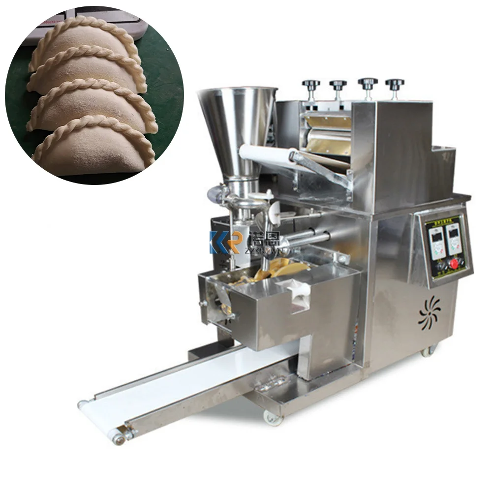 

South American Baked Dumpling Wrapper Automatic Spring Roll Maker Pelmeni Machine Russia Dumpling Large Empanada Making Machine