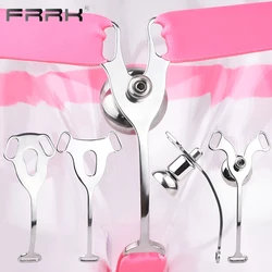 FRRK Vagina Wish Transformation Negative Chastity Cage with Penis Plug Elastic Belt Urethral Catheter Flirting Sex Toys for Men