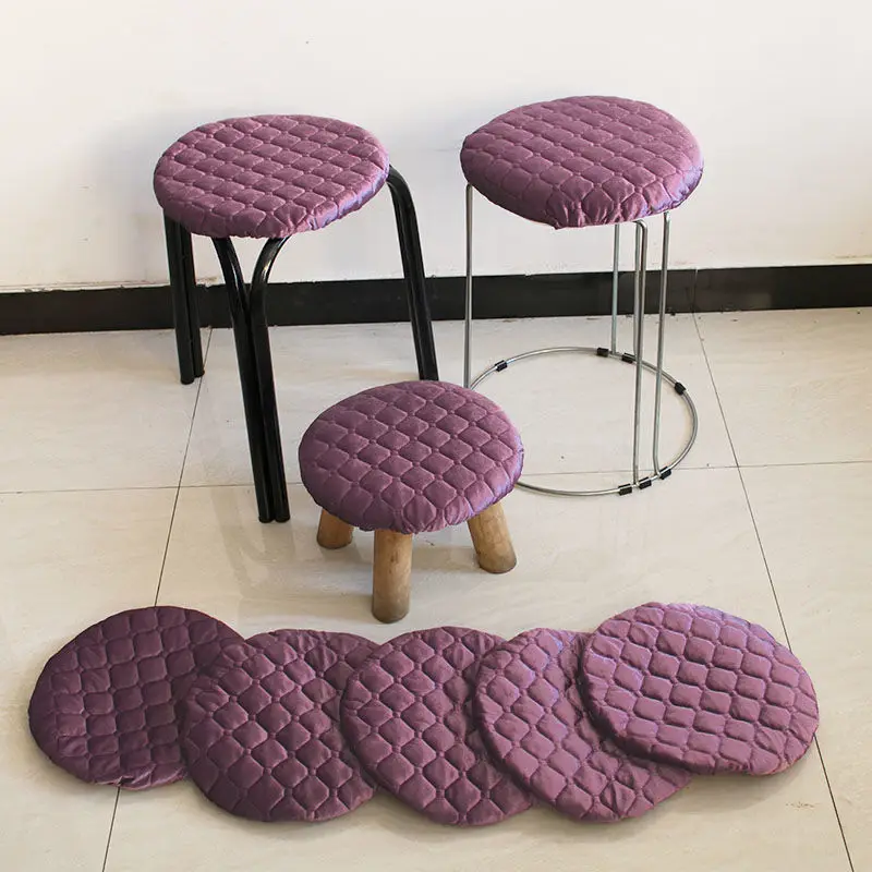 Four seasons round stool set of circular chair cushion cushion plush thickening cushion chair cushion stool mat